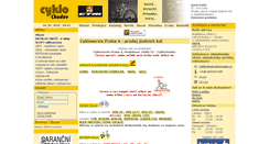 Desktop Screenshot of cyklochodov.com